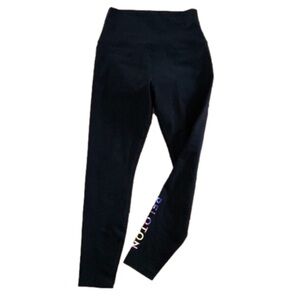 Peloton black cropped legging yoga pants size small